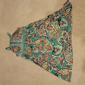 Kelly Green print dress